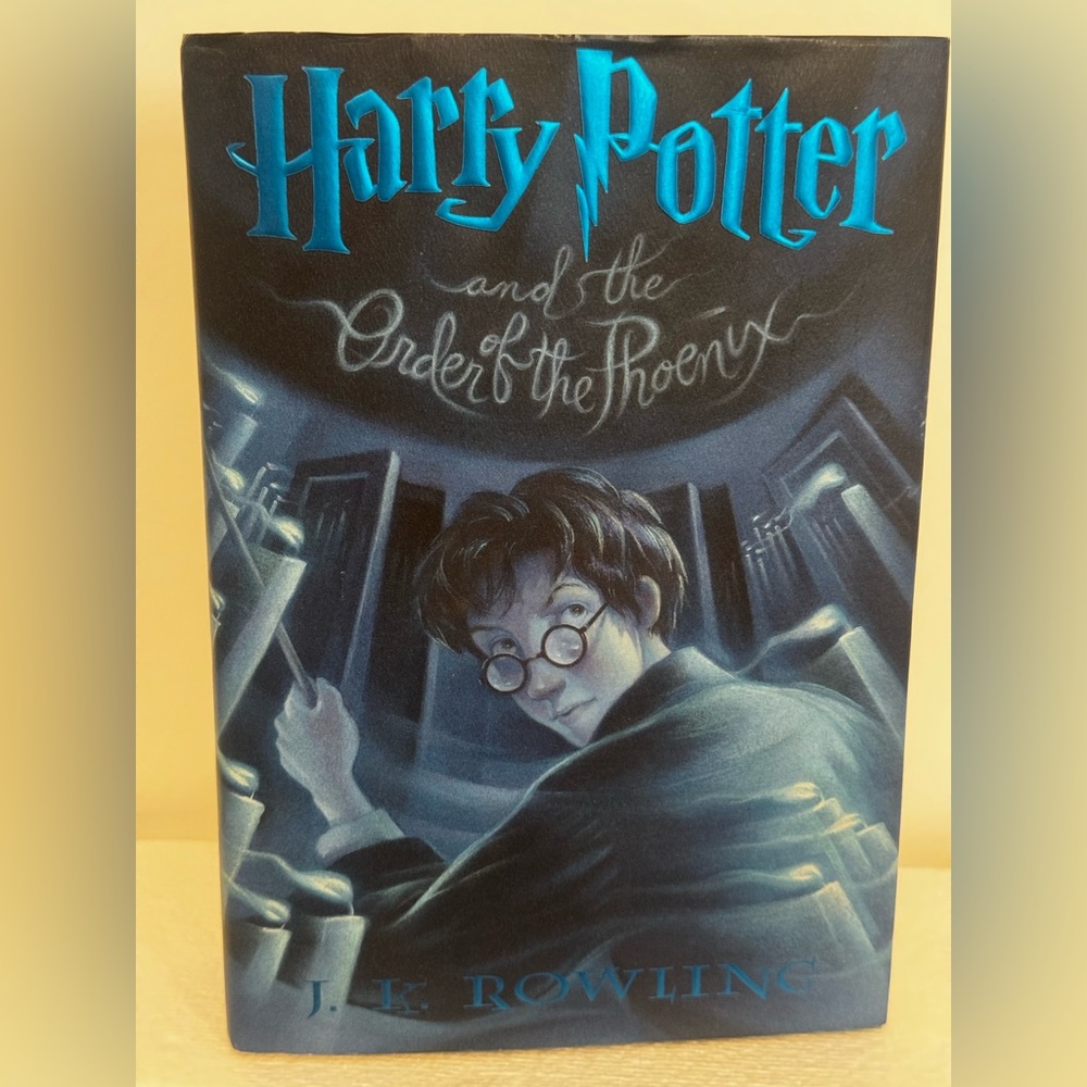 Harry Potter and the Order of the Phoenix Hardcover - Blue